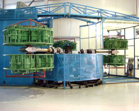 Fixotron Rotational Molding machine